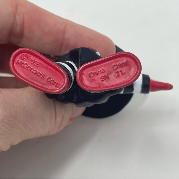 Vintage McDonald’s Happy Meal Toy Figures 1988 Ronald McDonald & 1995 Hamburglar - Picture 7 of 15